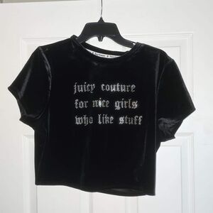 Juicy Couture Velour Baby Tee